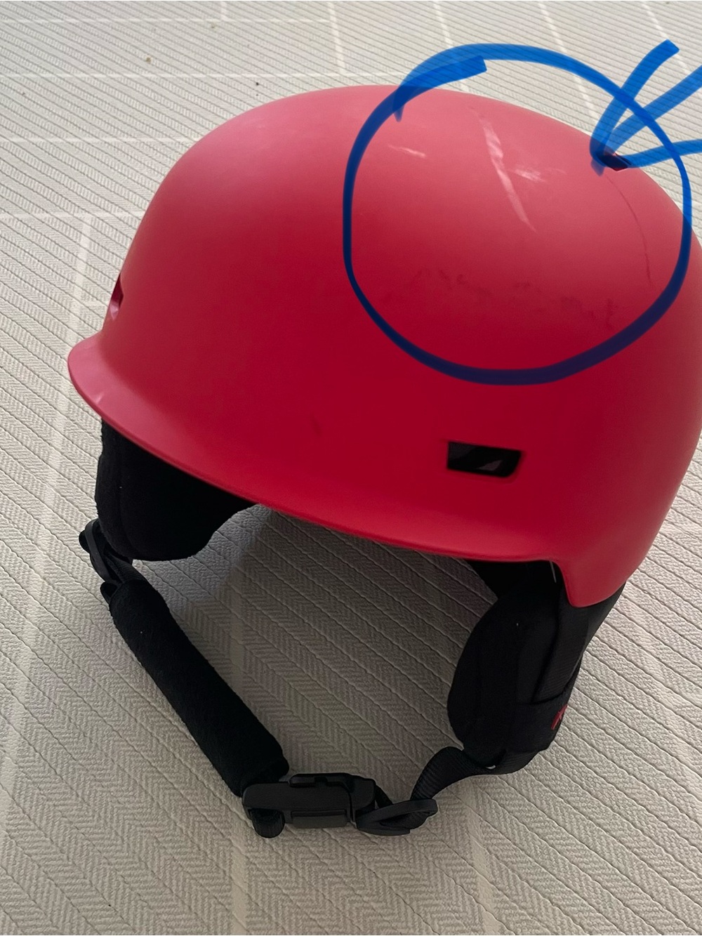 ANON Red Flash Ski & Snowboard Helmet Kid’s Size L/XL(52-55cm)